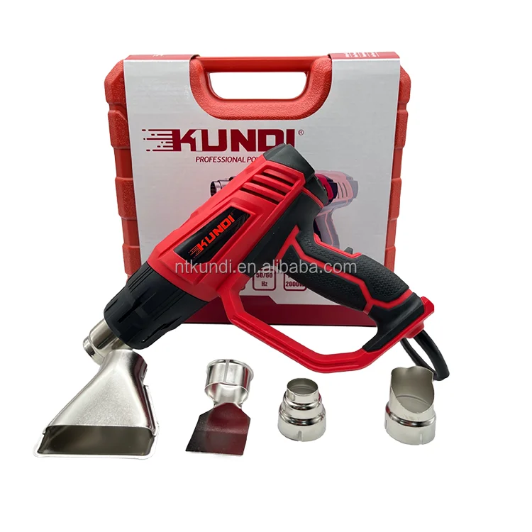 KUNDI Brand Professional Manufacturer Power Tools for Shrink Wrapping Thermal Blower  60-350/60-600  Heat Gun