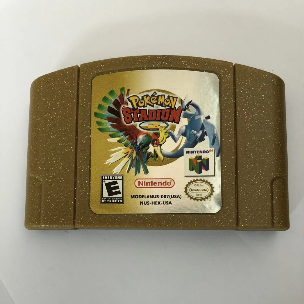  Видеоигры Zelda Gold Ocarine of Time Poke stadium 2 игровые карты для Nintendo 64 N64