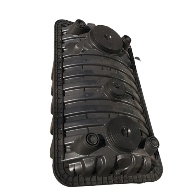 Пластмассовый усиленный волоконно-септический резервуар, 3 камеры, системы аэробной септической емкости для туалета