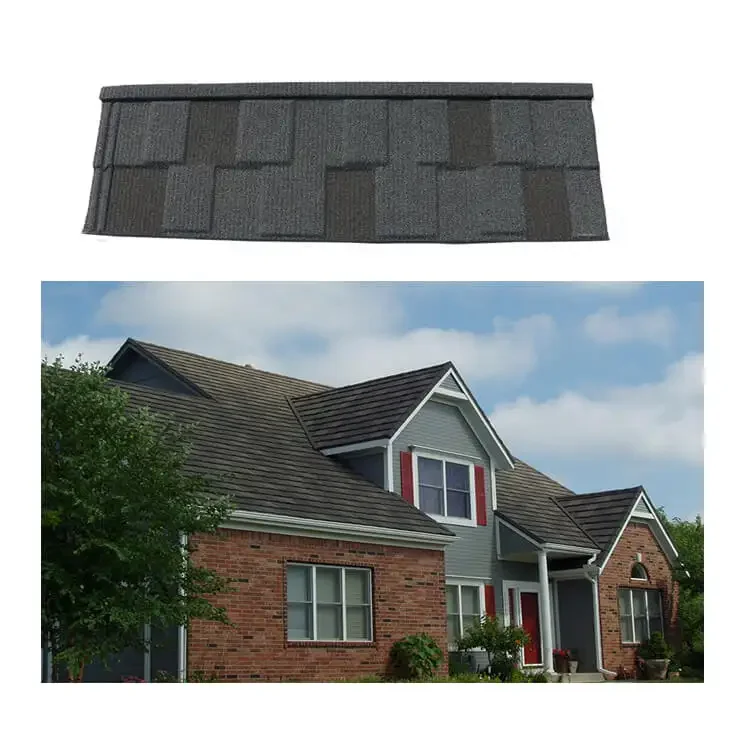 Factory OEM GE Certificate Asphalt Shingle Building Materials Metal Tile Sheet Roof For House
