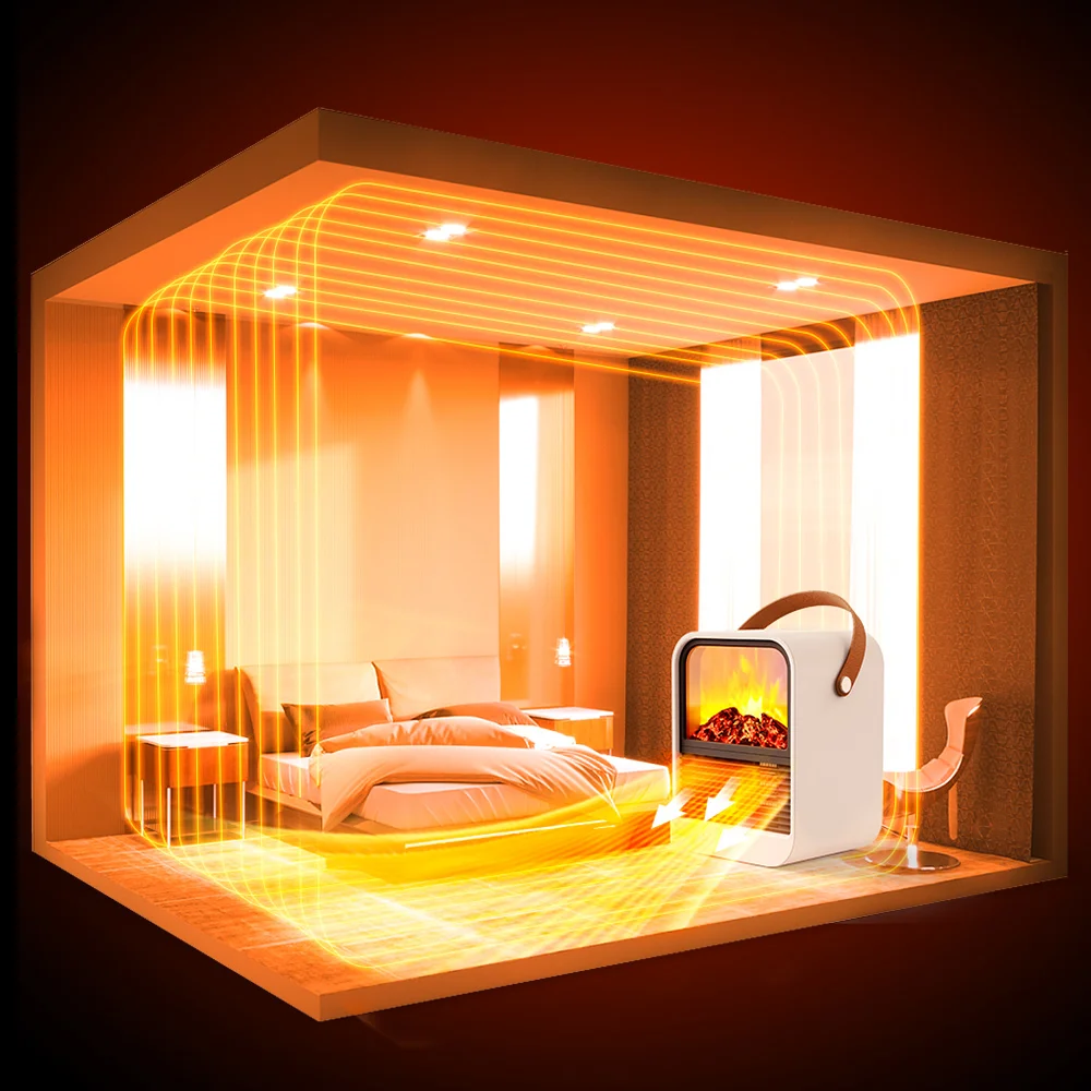 Portable Handy Japan Light Room Warmer Electric Space Fan Heaters For Winter Home