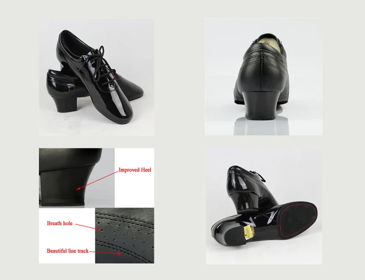Men ballroom latin salsa dance shoes teachers training modern shoes