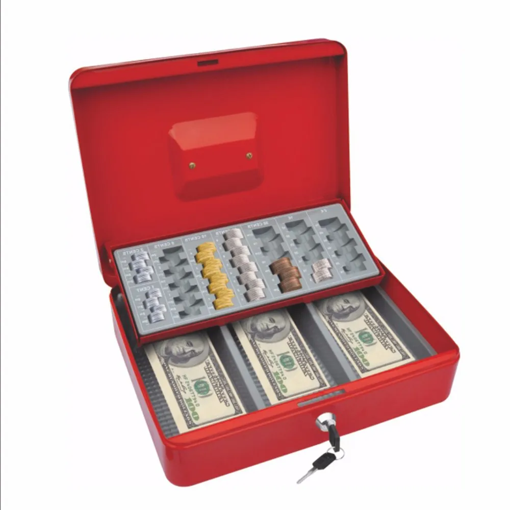 Wholesale Portable  Durable Cash Register  Safe Deposit Cash Box Drawer With Combination Lock