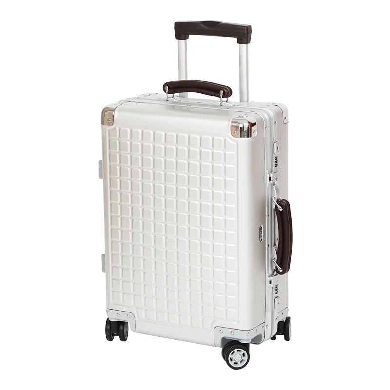 Chinese Manufacturer Aluminium Magnesium Alloy Metal Suitcase with TSA Lock