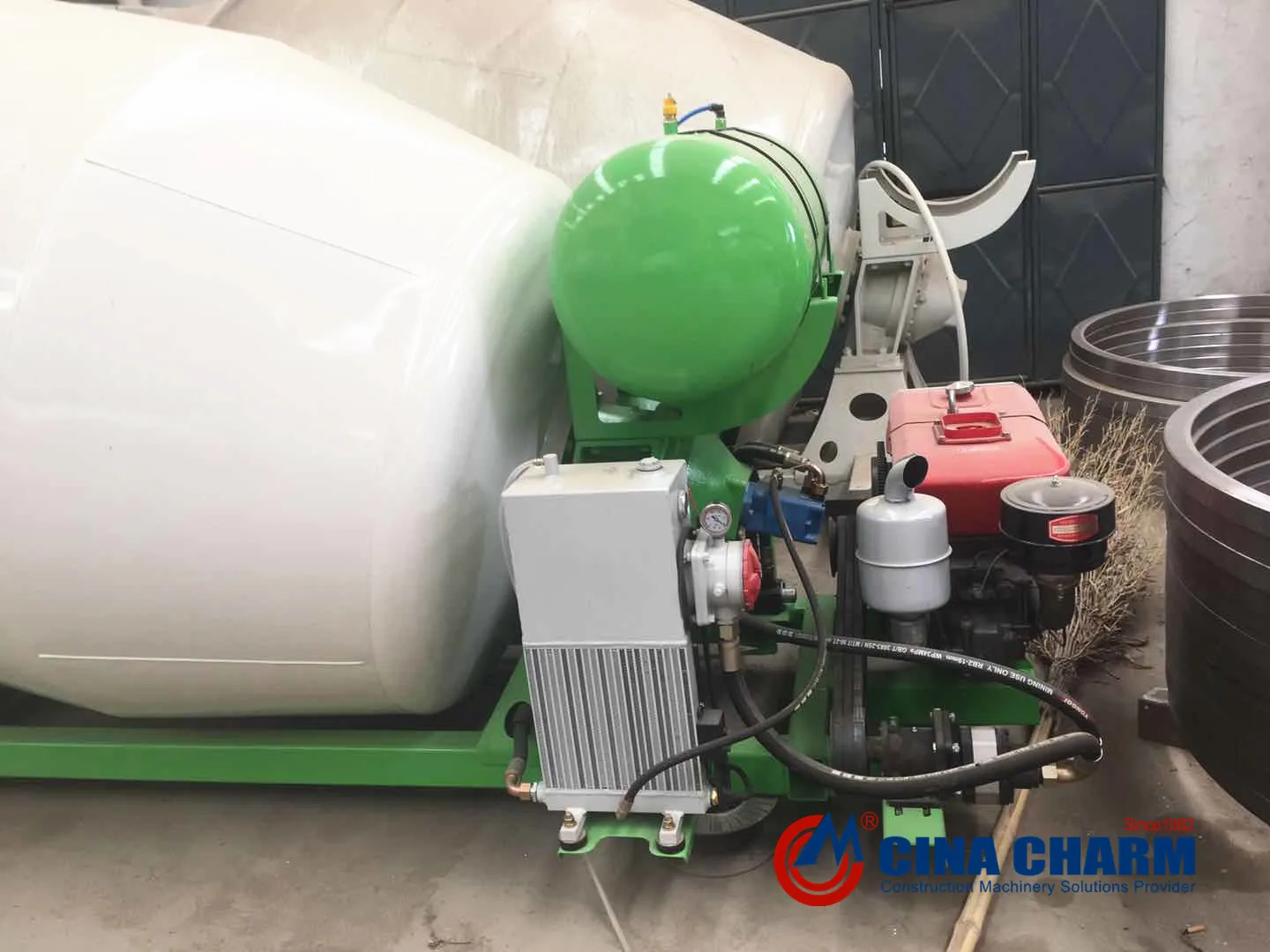 high-quality 8m3 Concrete Mixer Tank Customized New Concrete Mixers Truck Mixing Drum