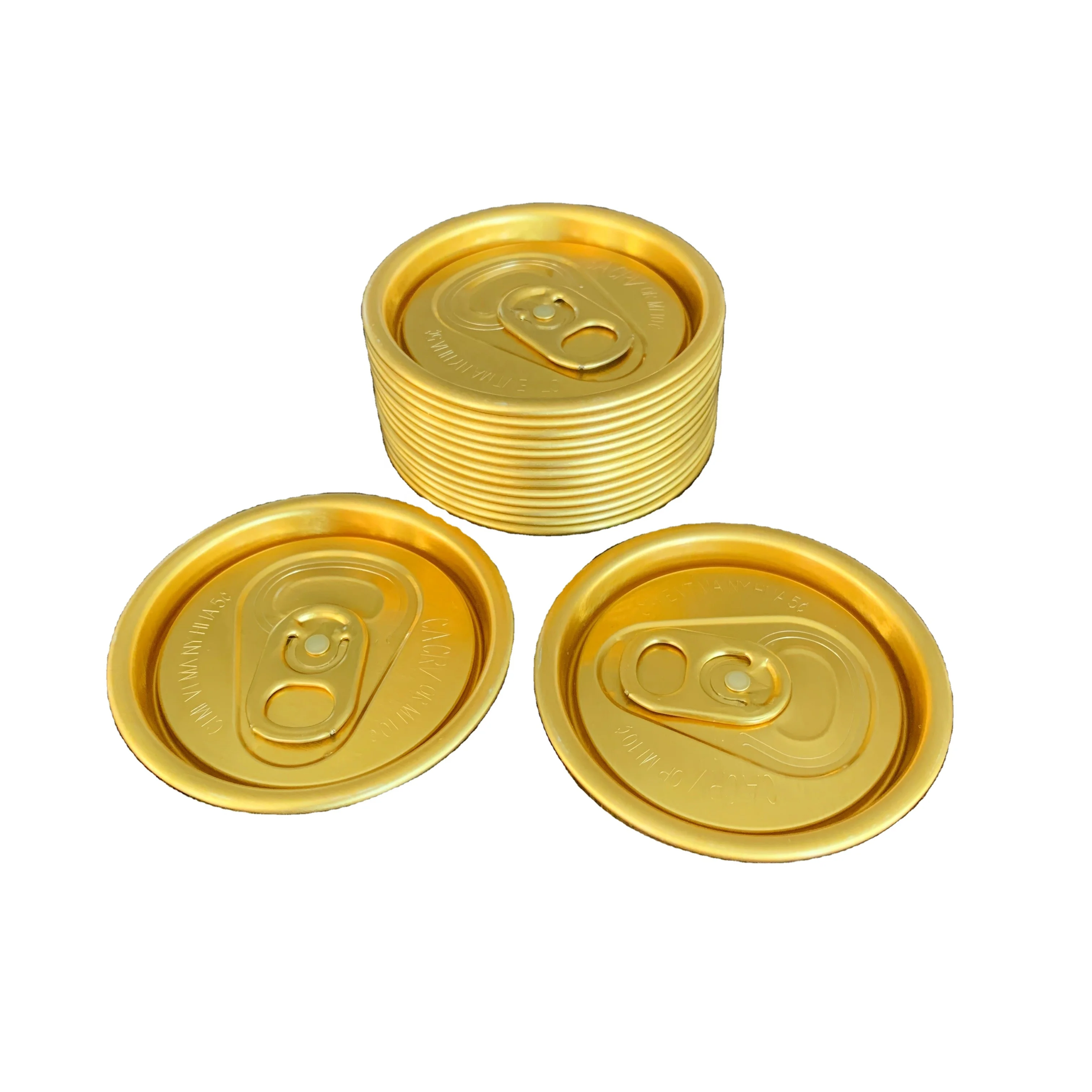 Aluminum easy open end, 113SOT, 113 RPT 54.4mm,aluminum lids for easy open cans,beer can lid opener