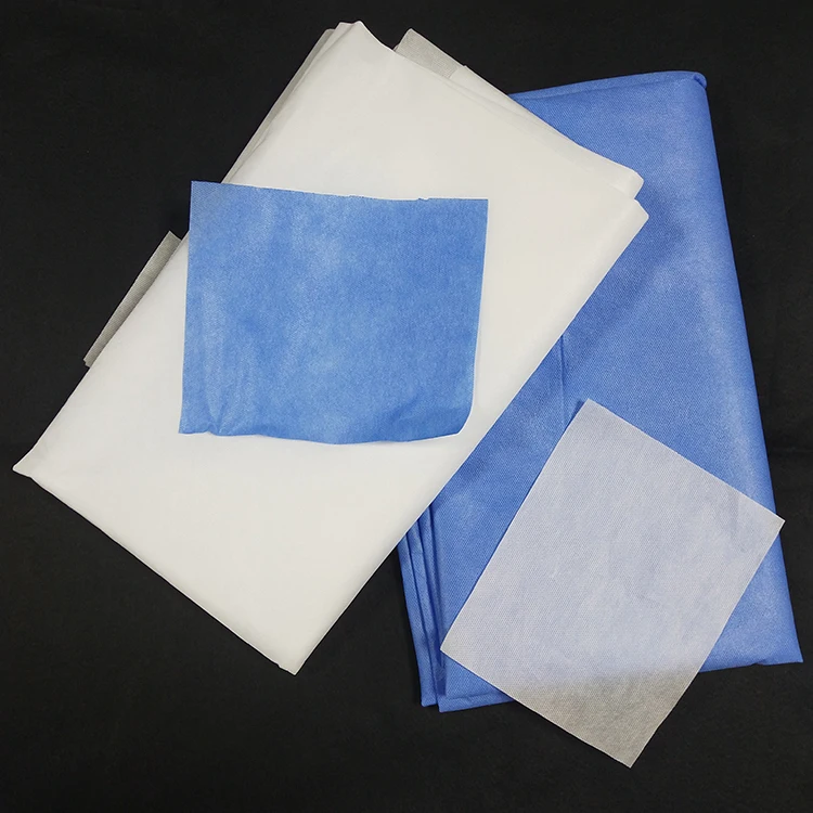 nonwoven fabric good quality SMS SMMS coverall materials surgical gown