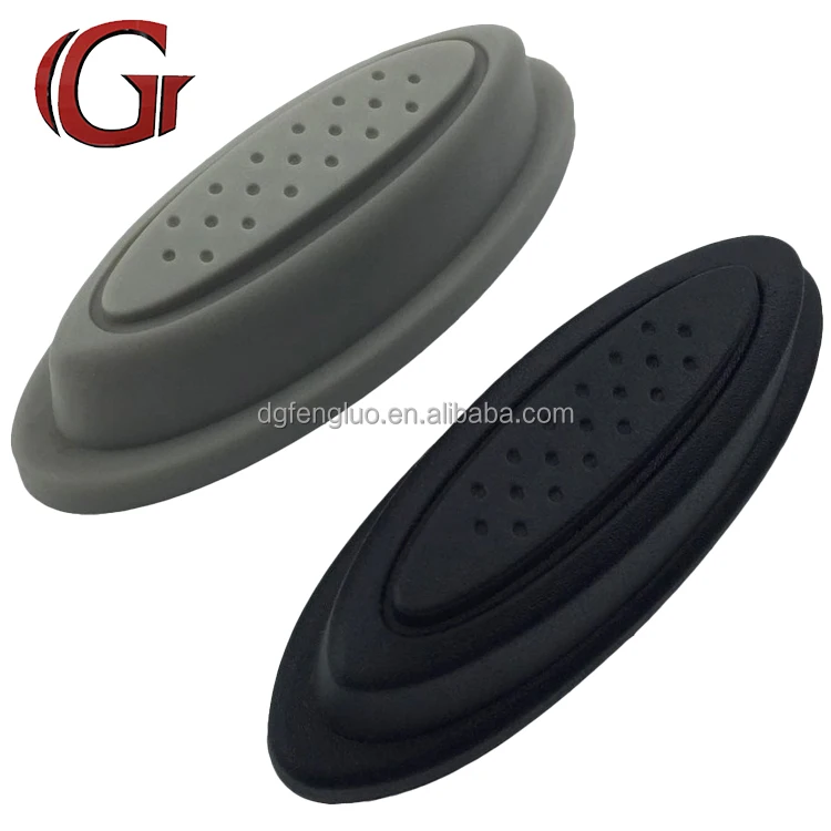New style trolley luggage plastic oval foot stand luggage accessory parts