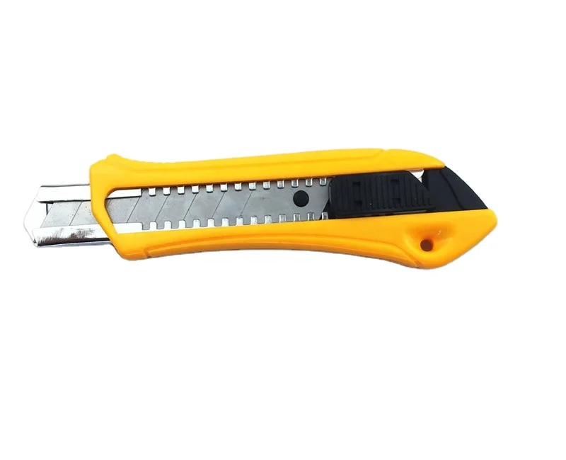 Retractable  Paper High Quality Cutting Utility Knife For Box Carton Cardboard Cutting