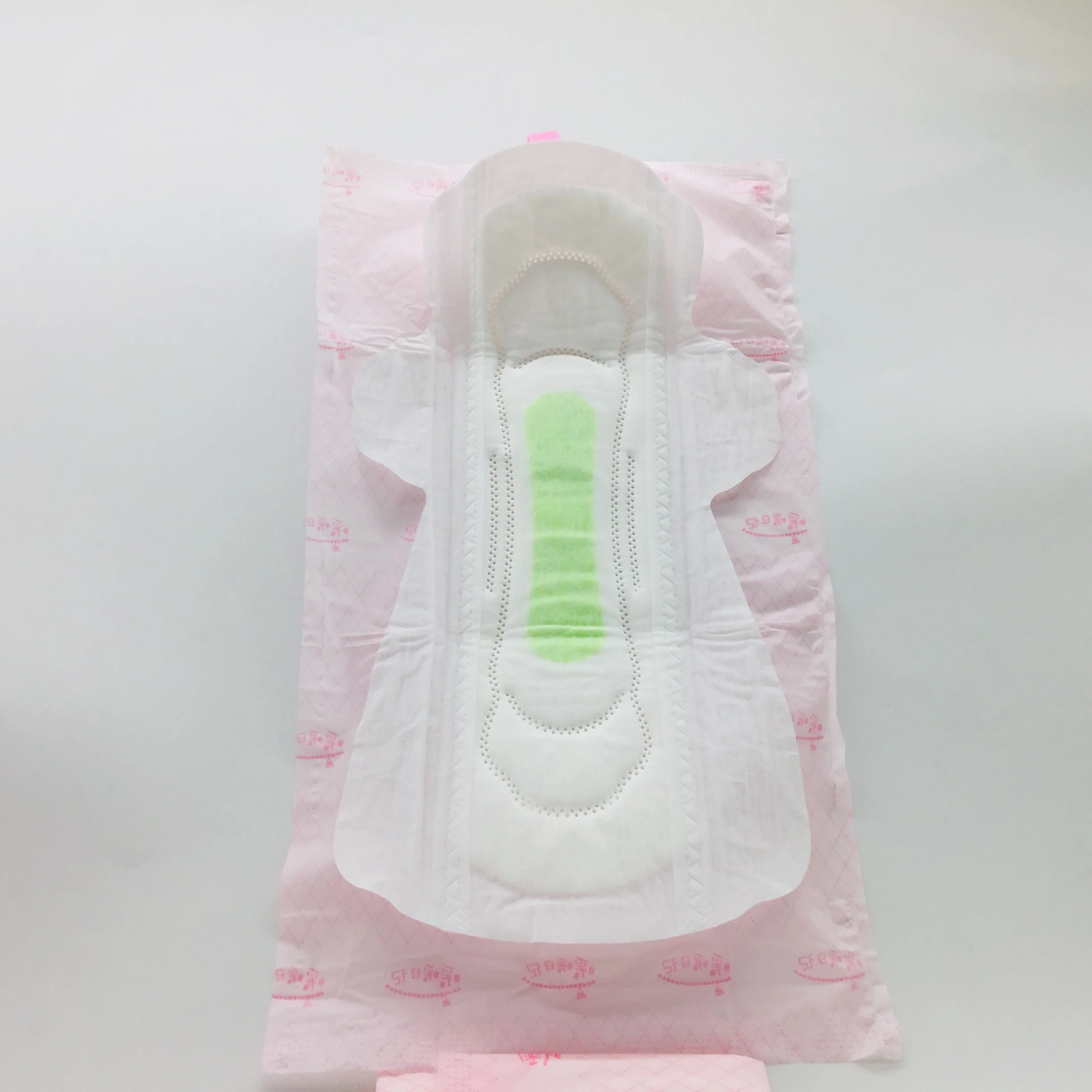 290mm Ultra Thin Absorbent Sanitary Napkin Herbal Chip Super Good Sanitary Pad Leakage Proof Sanitary Pad