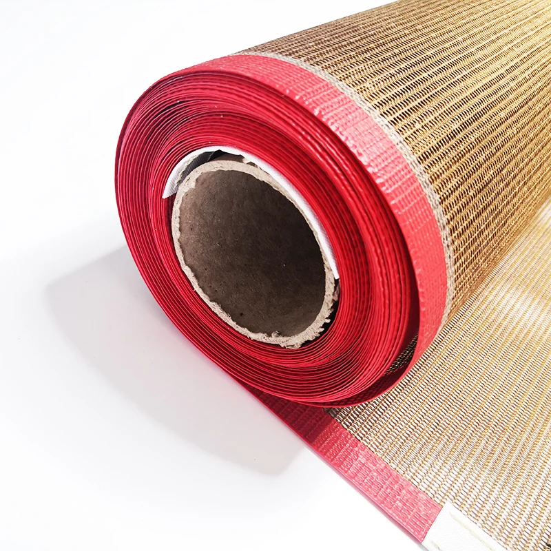 High Temperature 4X4 10X10 Kevlar Fabric Coated Fiberglass Ptfe Mesh Conveyor Belt (62380987631)