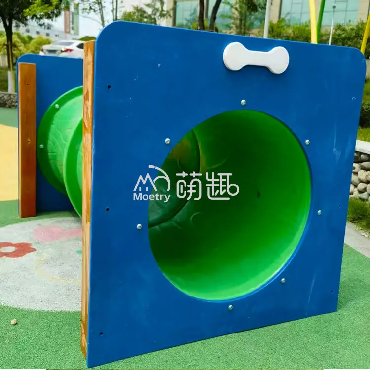 Moetry Crawl Tunnel Pet Agility Training Equipment Commercial Dog Park Playground Parque para Perros