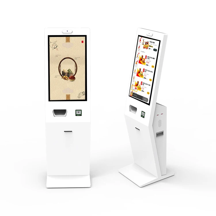 Desktop terminal 15.6 21.5 23.8 inch Touch Screen Standing Payment Self-Service Kiosk for Restaurant