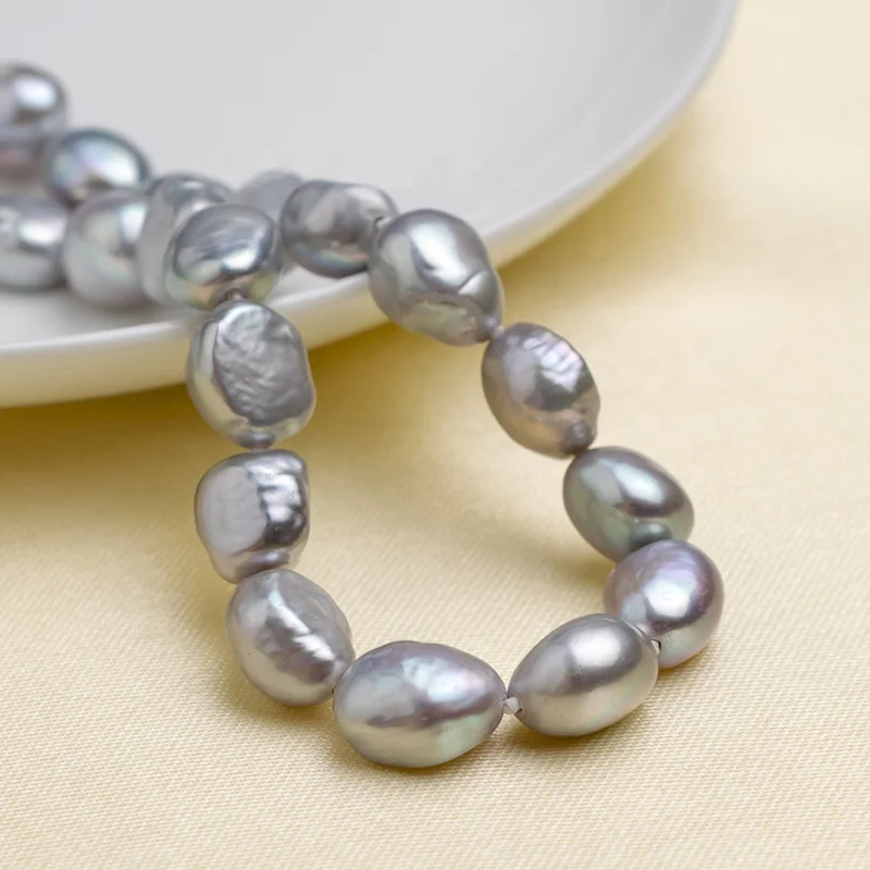 9-10mm Baroque Freshwater Pearl Women Jewelry
