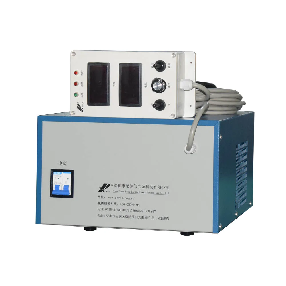 Высокочастотный 100A 15V Выпрямитель никелированный электрофоретический источник питания выпрямитель для анодизированного оборудования гальванического покрытия