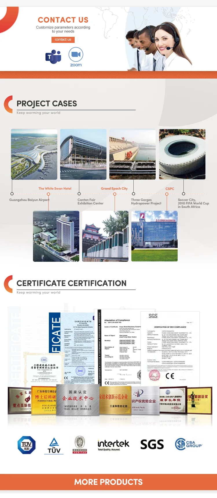 High Quality Shenling A+++ DC Inverter Heat Pump R32 Monoblock Heat Pump Water Heater