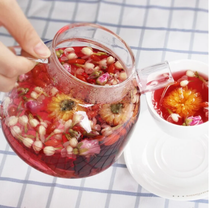 Rose jasmine tea bag private label slimming beauty tea gift packages