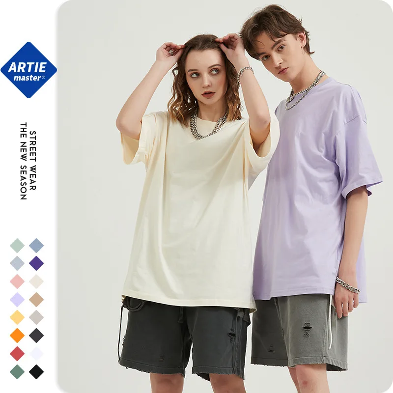 Chinese High Quality T Shirt Manufacturers Support Drop Shipping And Custom Double Sided Printing 190GSM Blank T Shirt