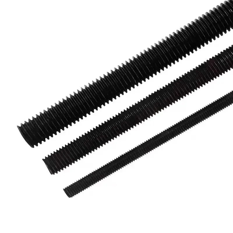 Good Quality Fully Black Threaded Rod Flush Anchor Bolt