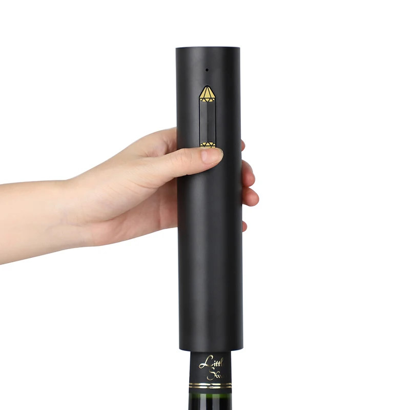 Novelties 2024 Innovative Trends Made By Abs Battery Operated Corkscrew Automatic Bottle Opener Electric Wine Opener