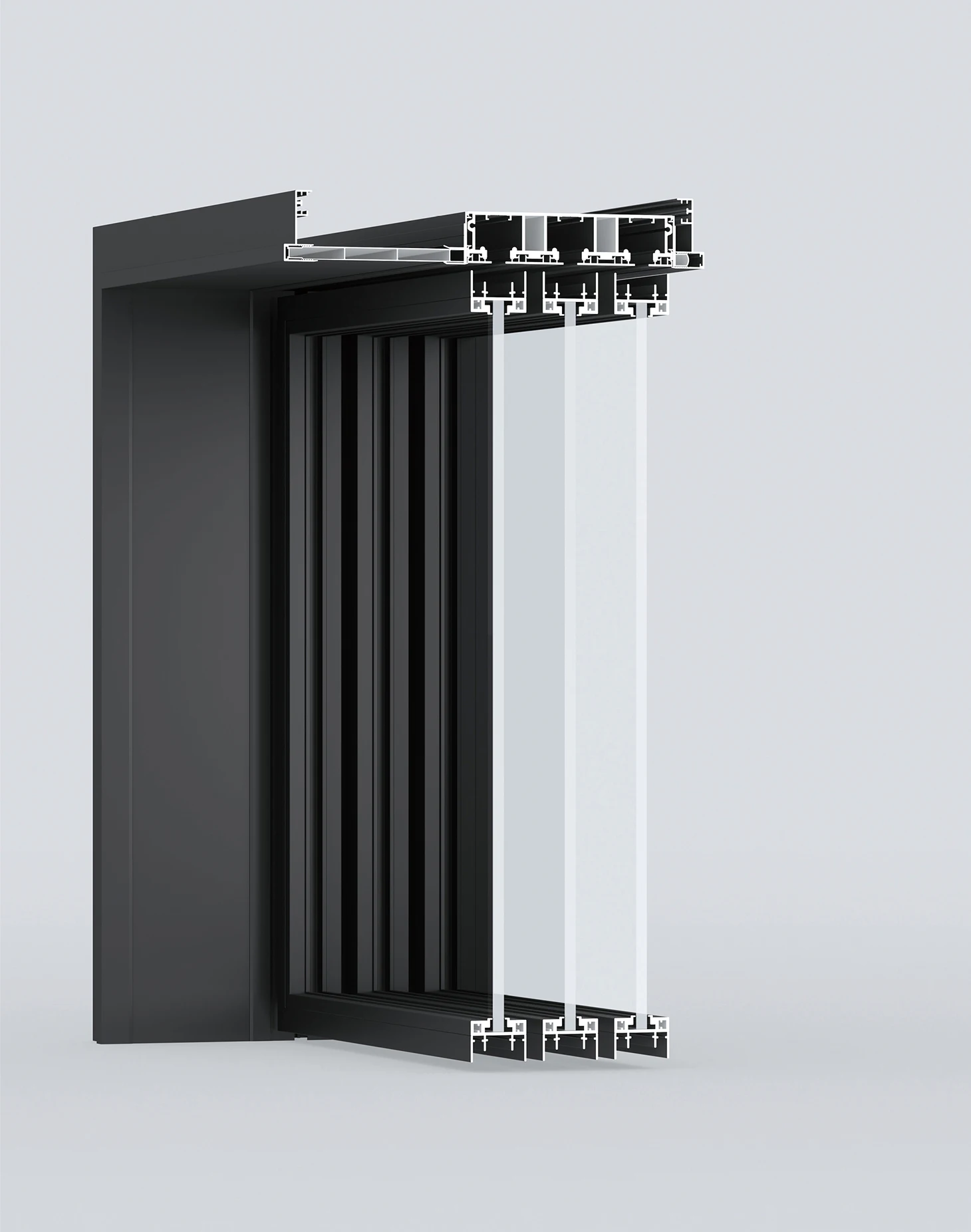 Brands Aluminum Profile High Quality Aluminum Profile Assembly Accessories barn door