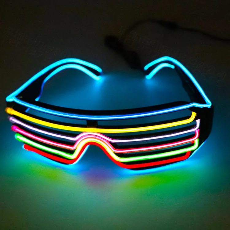 New Arrival Party Supplies Mulity-color Night Flashing Glowing Luminous Led Glasses Party Led Light Up Glasses