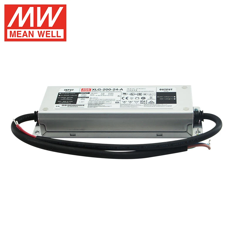 Mean Well XLG-200-24-A 200w 24v waterproof switch power supply