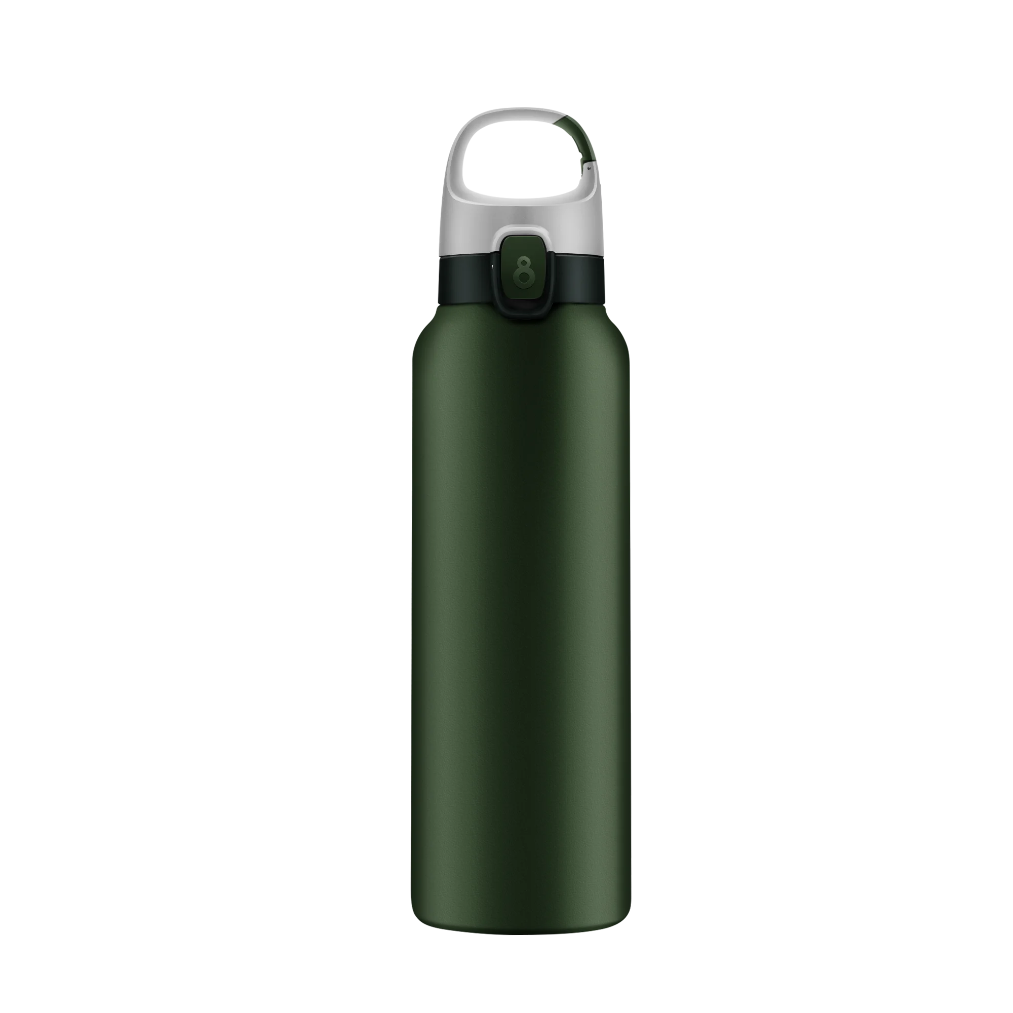 Wholesales insulated stainless steel thermos flask water bottle / thermos vacuum flask with Handle and Carabine