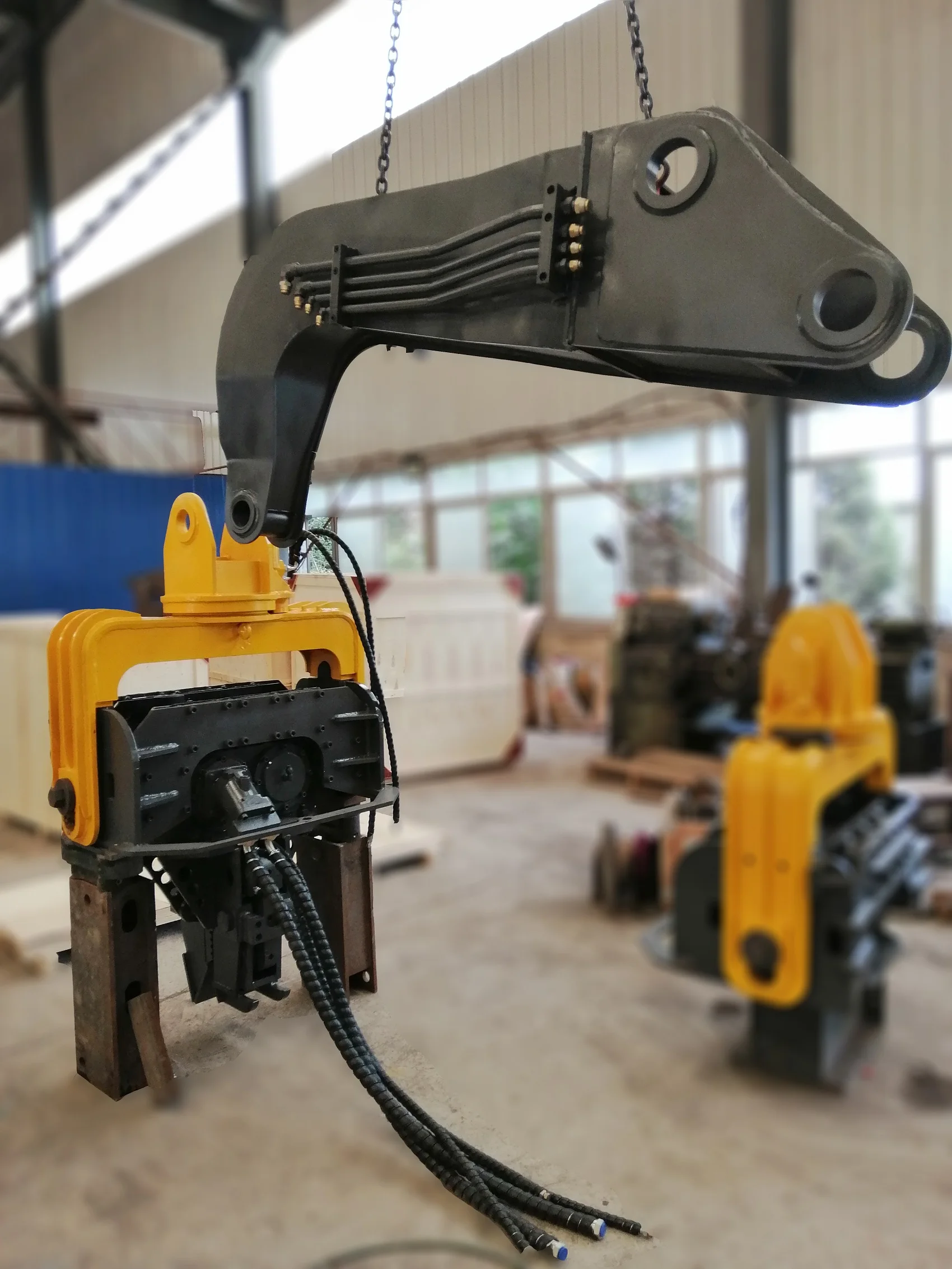 High Efficiency Hydraulic Pile Foundation Machine New Drop Hammer Pile Driver Construction Farm Industries Core Motor Component