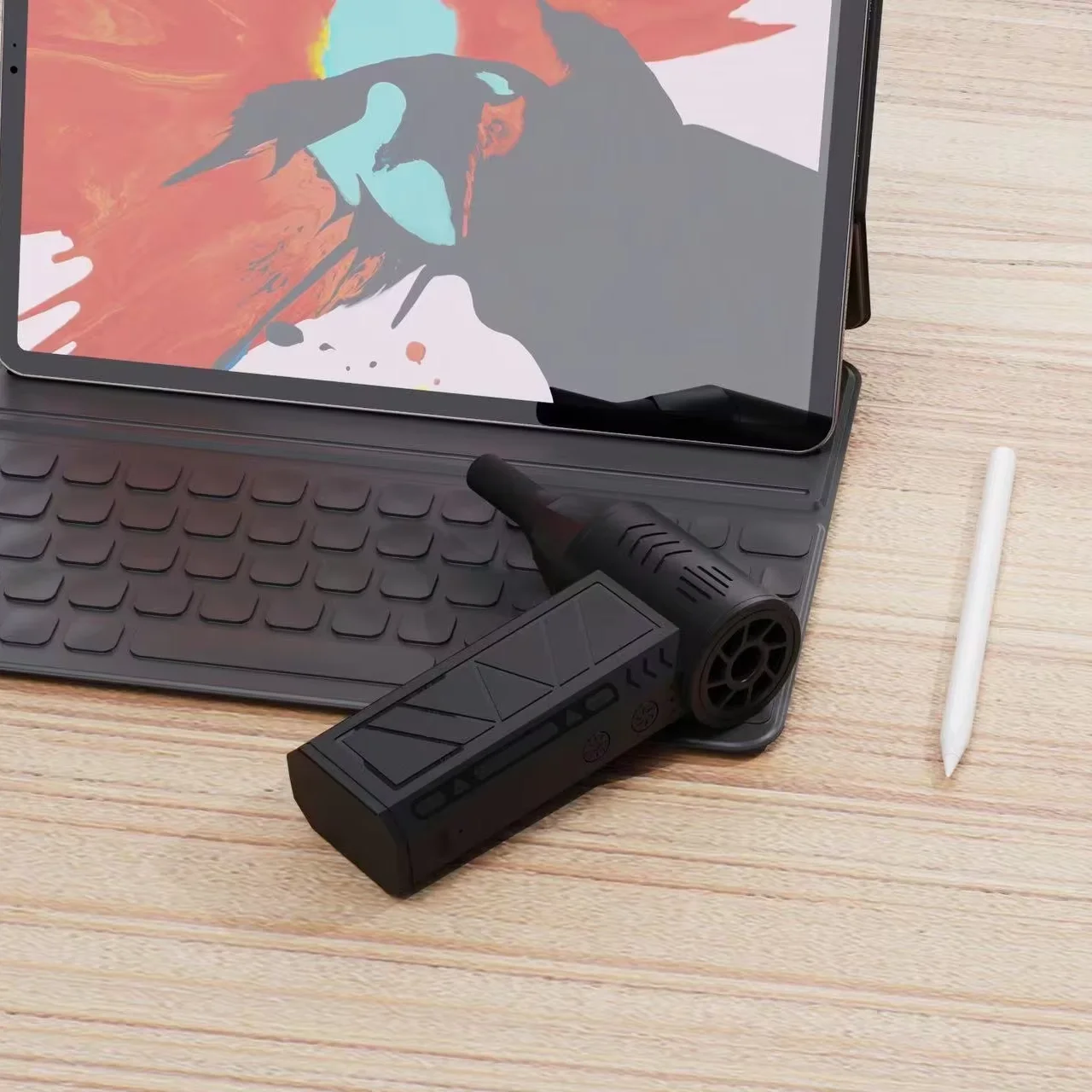 Vehicle car computer keyboard clean powerful rechargeable portable camping air blower cordless air duster turbo violent jet fan