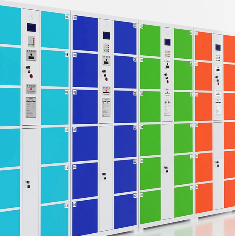 Electronic locker Bag Storage Cabinet Smart parcel Locker smart Cabinets Metal  Electronic Cabinet smart locker