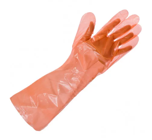 Waterproof Cow insemination Artificial Shoulder length disposable length gauntlets gloves veterinary gloves