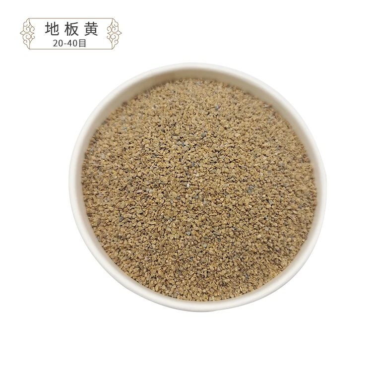 Factory supply bulk price natural color sand for real stone paint