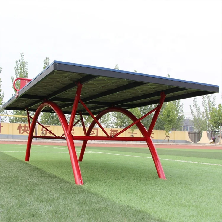 Cheaper High QualityFolded Portable International Standard Size Durable Outdoor Waterproof Table Tennis Table Ping Pong Table