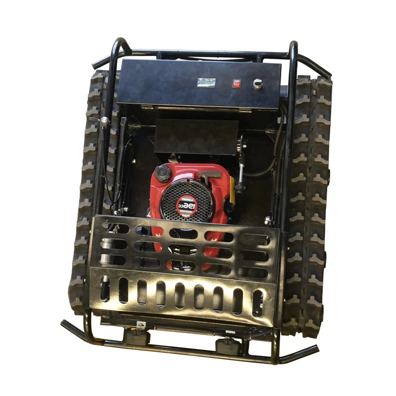 PANDA Agricultural And Forestry Equipment Zero Turn Flail Crawler Gasoline Remote Control Lawn Mower Robot