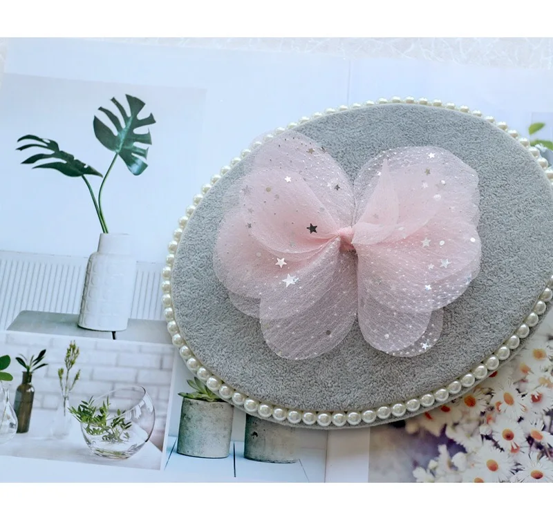 
whole sale kids fashion hair accessories bowknot hair clip for girls SH023 