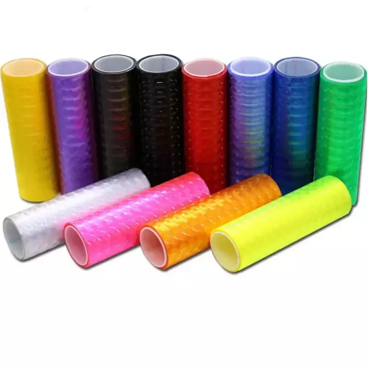 Wholesale 3D PVC 0.3 x10m Roll Cat Eye Car Vinyl Lamp Film Car Headlight Wrap Film car headlight tint film