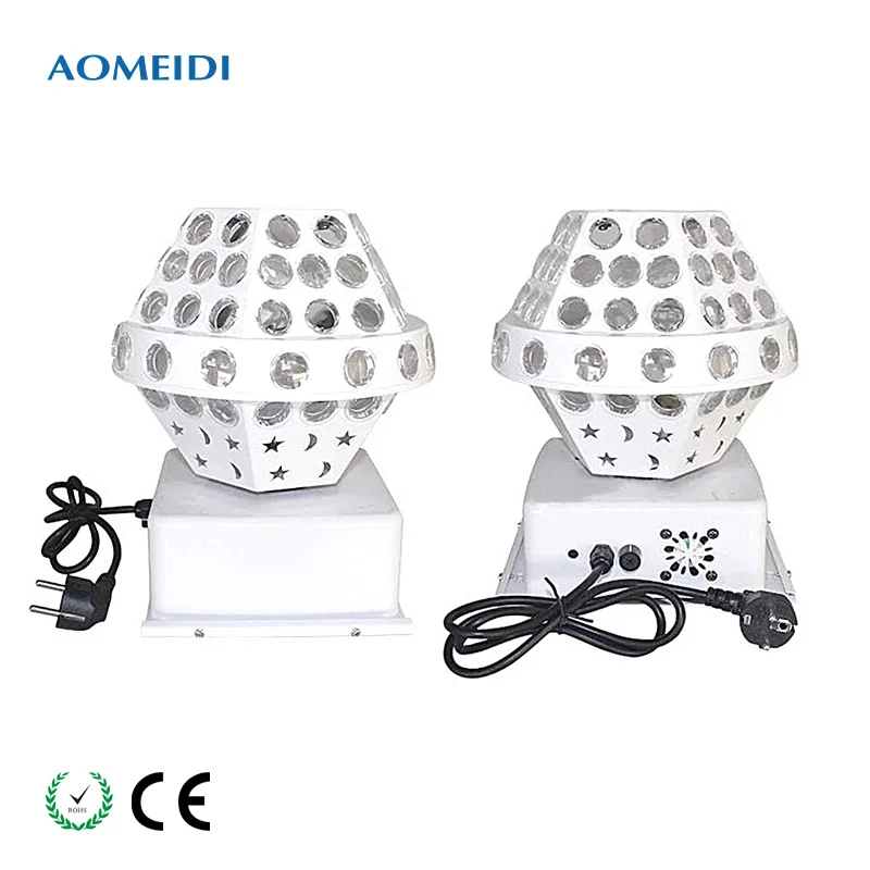 
DMX LED Moon and Star Effect Double UFO DJ Equipment Disco Lights Ball from China 