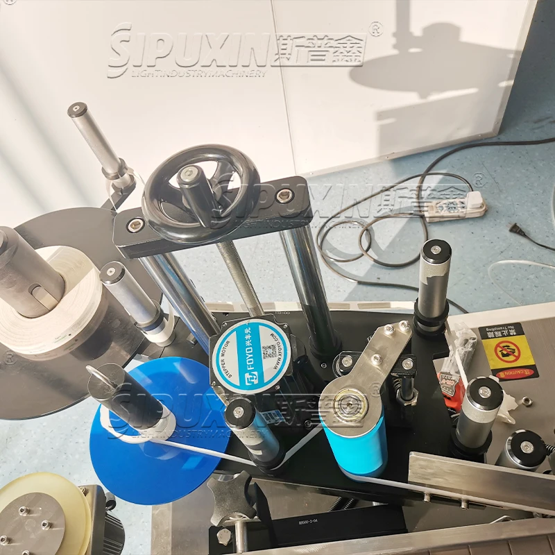 SPX High Accuracy  Packing Labels Easy Operation Wide Application Private Labeling Machine Round Bottle Labeling Machine