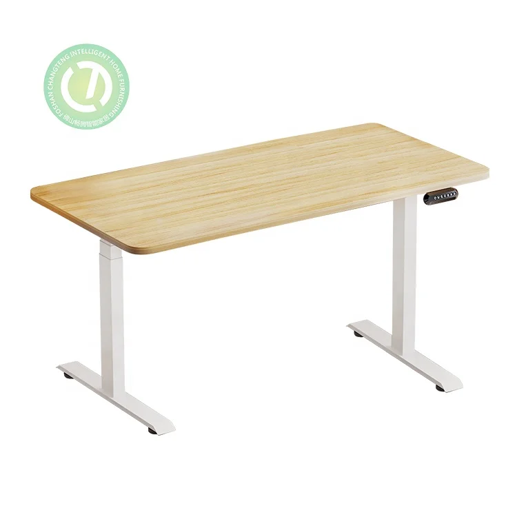 Timotion Sit To Stand Table Factory Electric Frame Lift Business Work Office Furniture Leg Metal Adjustable Height Gaming Desk