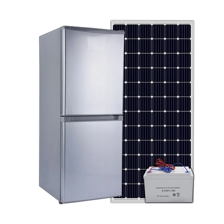 Home Application Solar Refrigerator 12V/24V DC 168 Liters With Solar Panel  Refrigerator