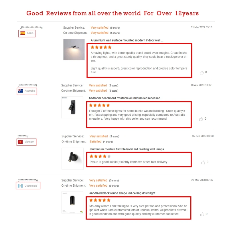 good reviews