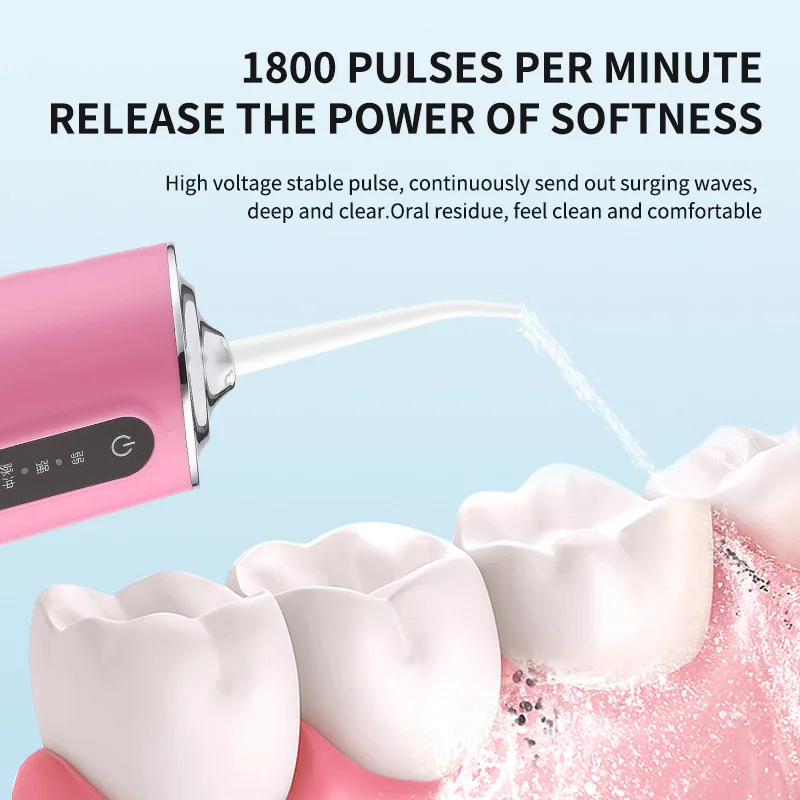 2022 Waterpick Best Quality electric cordless wholesale dental water jet flosser oral portable irrigator water pik