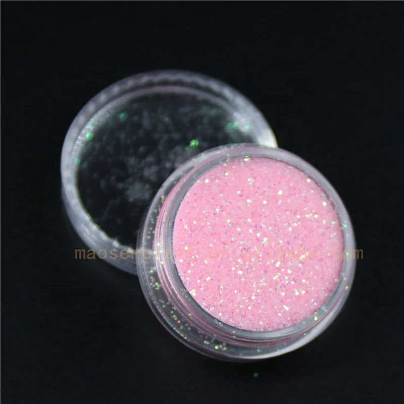 Eco-firendly Factory customized  colorful Resistant Solvent Iridescent Glitter powder for craft
