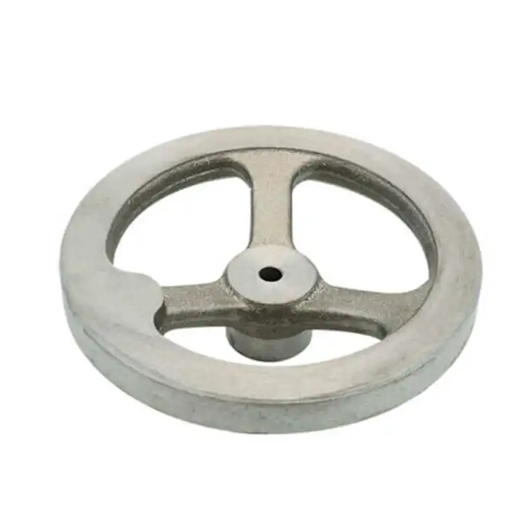 Mingdao customized cnc machining cast iron handwheel,china cast iron handwheel,machine valve parts handwheel
