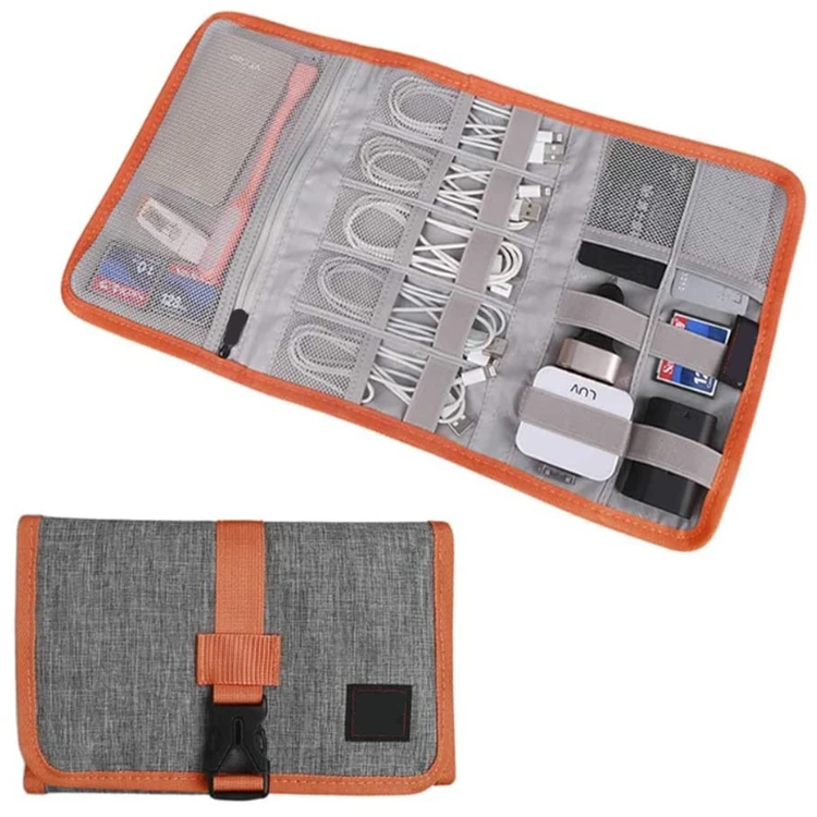 Travel Cable Bag Electronics Accessory Organizer USB Drive Shuttle Case Cable Organizer Bag