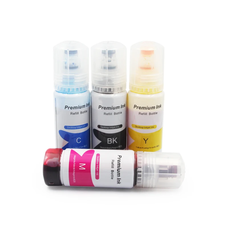 Ocbestjet Factory Price 002 003 502 004 Refill Dye Eco Tank Ink For Epson ET2700 ET2750 L3106 L3108 L5190 L3115 Printer