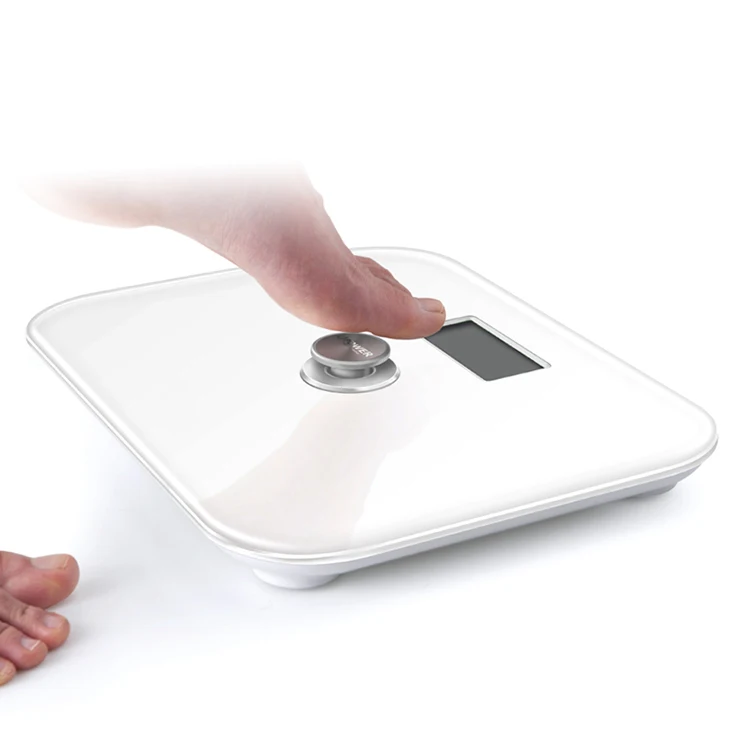 
Factory Price 150kg/ 330lb Tempered glass ABS Material Bathroom Digital Body Scale For Homeuse 