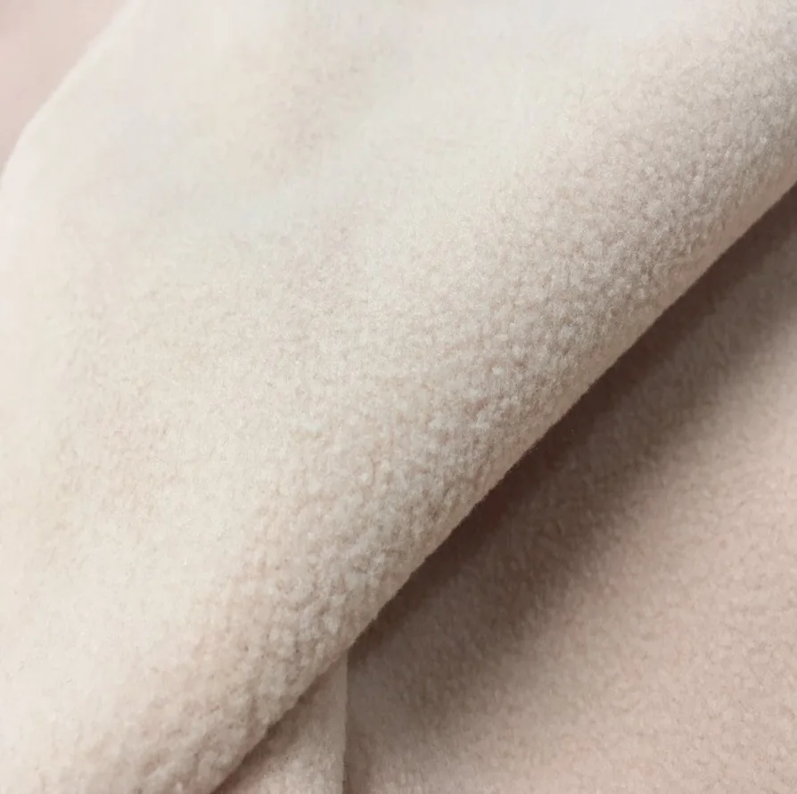 Durable using waterproof softshell 3 layer breathable laminated fleece fabric