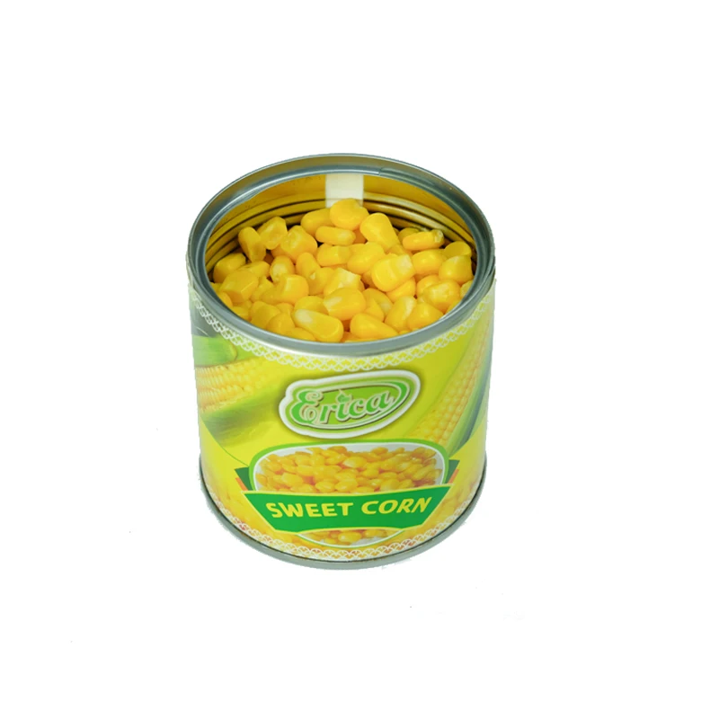 March Expo 2024 New Season Chinese Natrual Food Vacuum 425g OEM/ODM Available High Quality Canned Wholesale Kernel  Sweet Corn